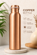 VIVIDHA | PURE COPPER BOTTLE 1 L/1000 ML|